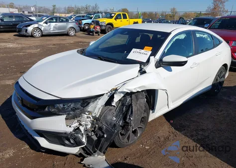 2019 Honda Civic Sport from USA, damaged, VIN 2HGFC2F85KH599066
